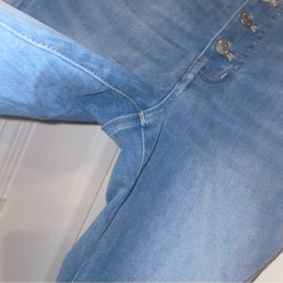 Madewell women’s p26 button closer jeans med washed denim - Picture 5 of 8